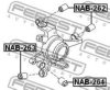 FEBEST NAB-263 Bush, control arm mounting